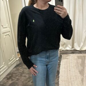 Polo by Ralph Lauren Black Long Sleeve Tee
